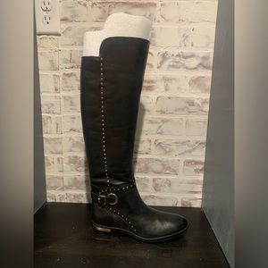 Leather VINCE CAMUTO WOMENS POPPIDAL TALL RIDING BOOTS 8.5 NEW IN BOX